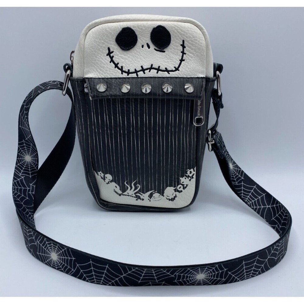 DISNEY Buckle-Down Nightmare Before Christmas JACK SKELLINGTON Crossbody Bag